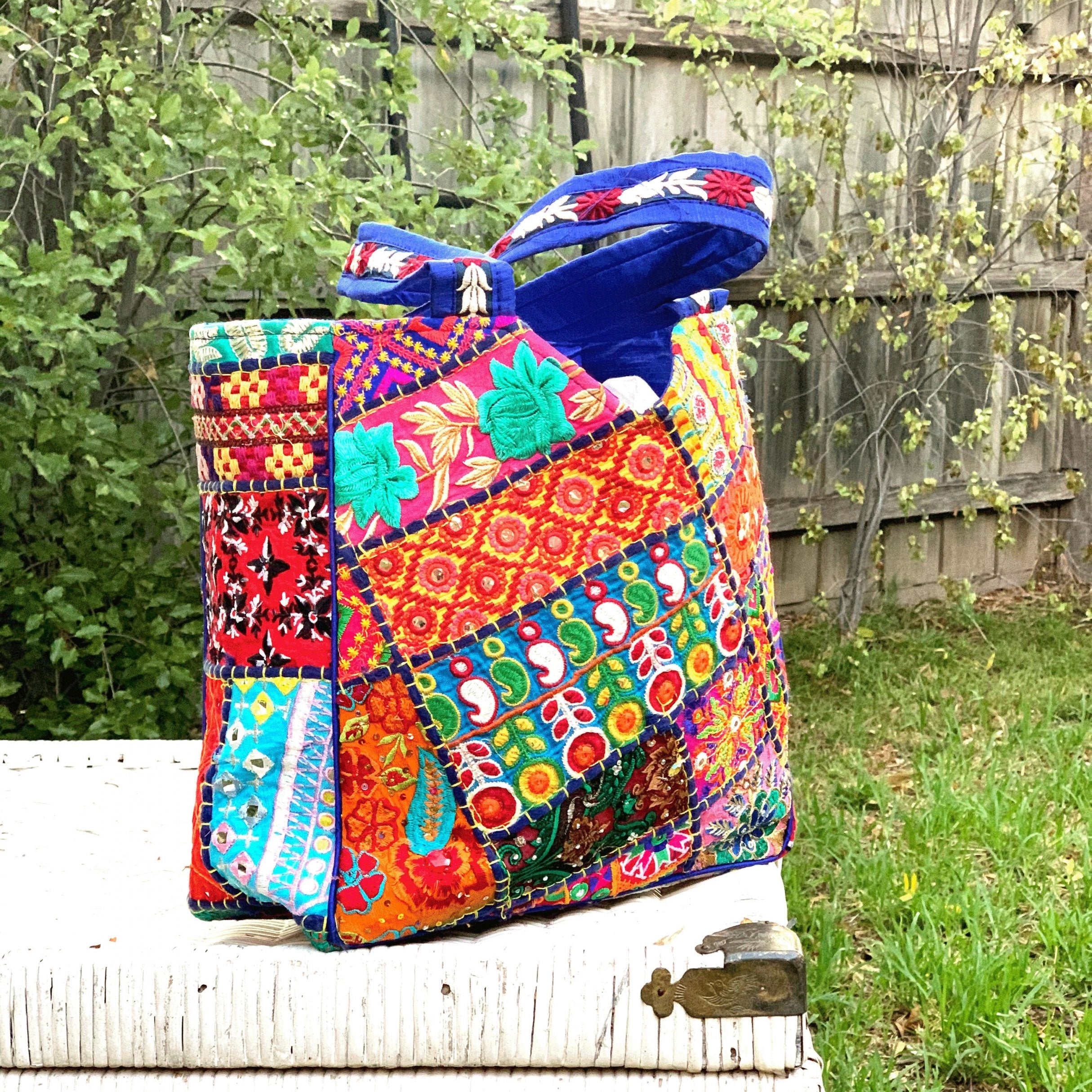 'Bohemian Vibrance' Boho Tote Bag