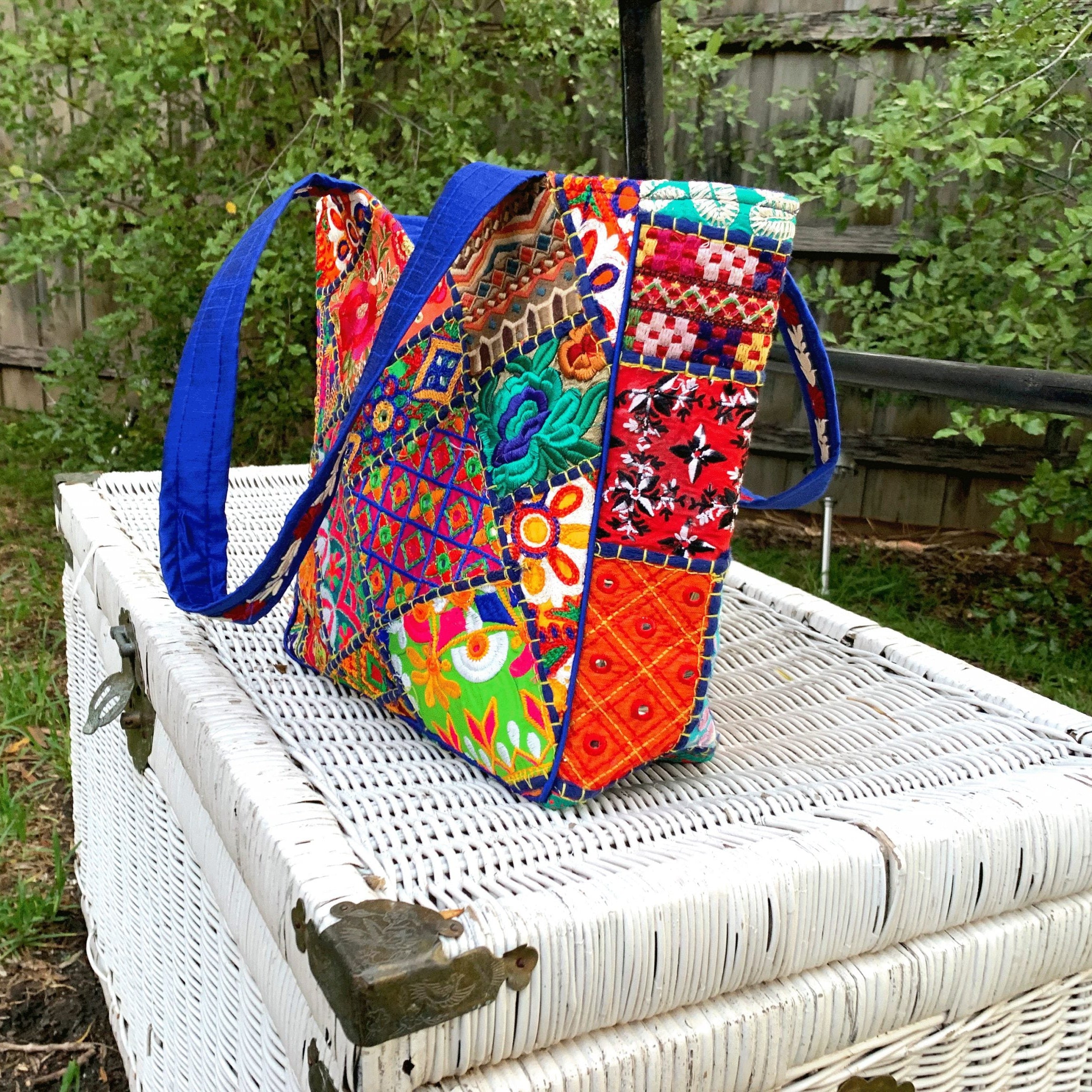 'Bohemian Vibrance' Boho Tote Bag