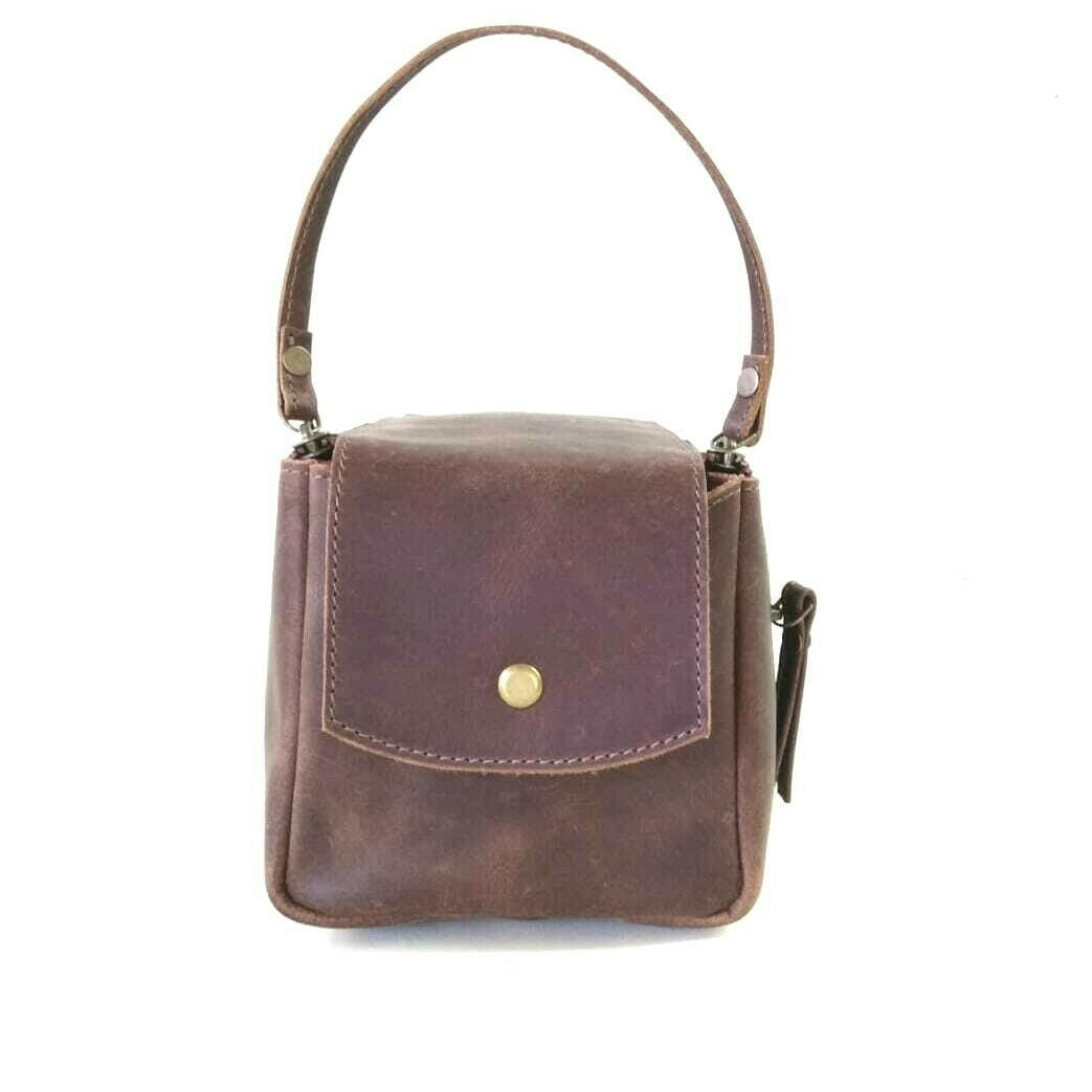 Leather Bag Pouch - Safe Travels