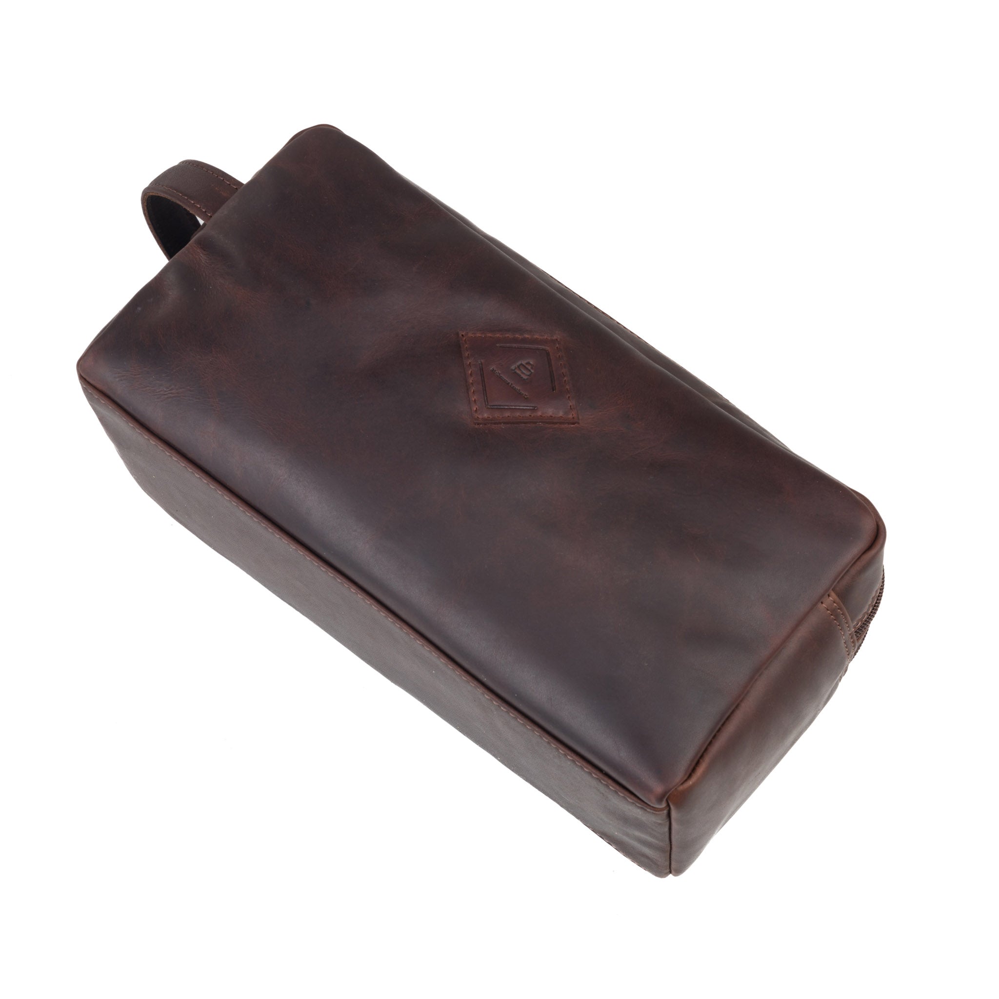 Eve Large Leather Toiletry Bag - Sleek & Spacious