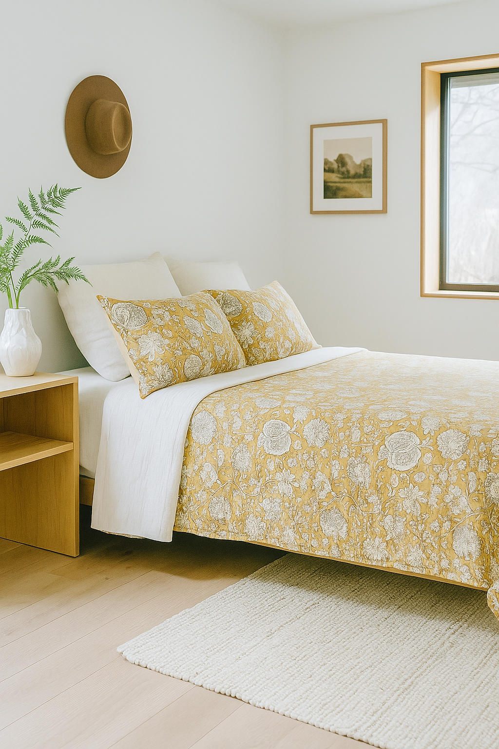 Boho Bloom Luxe Quilt Set | 210x250cm | Queen/King