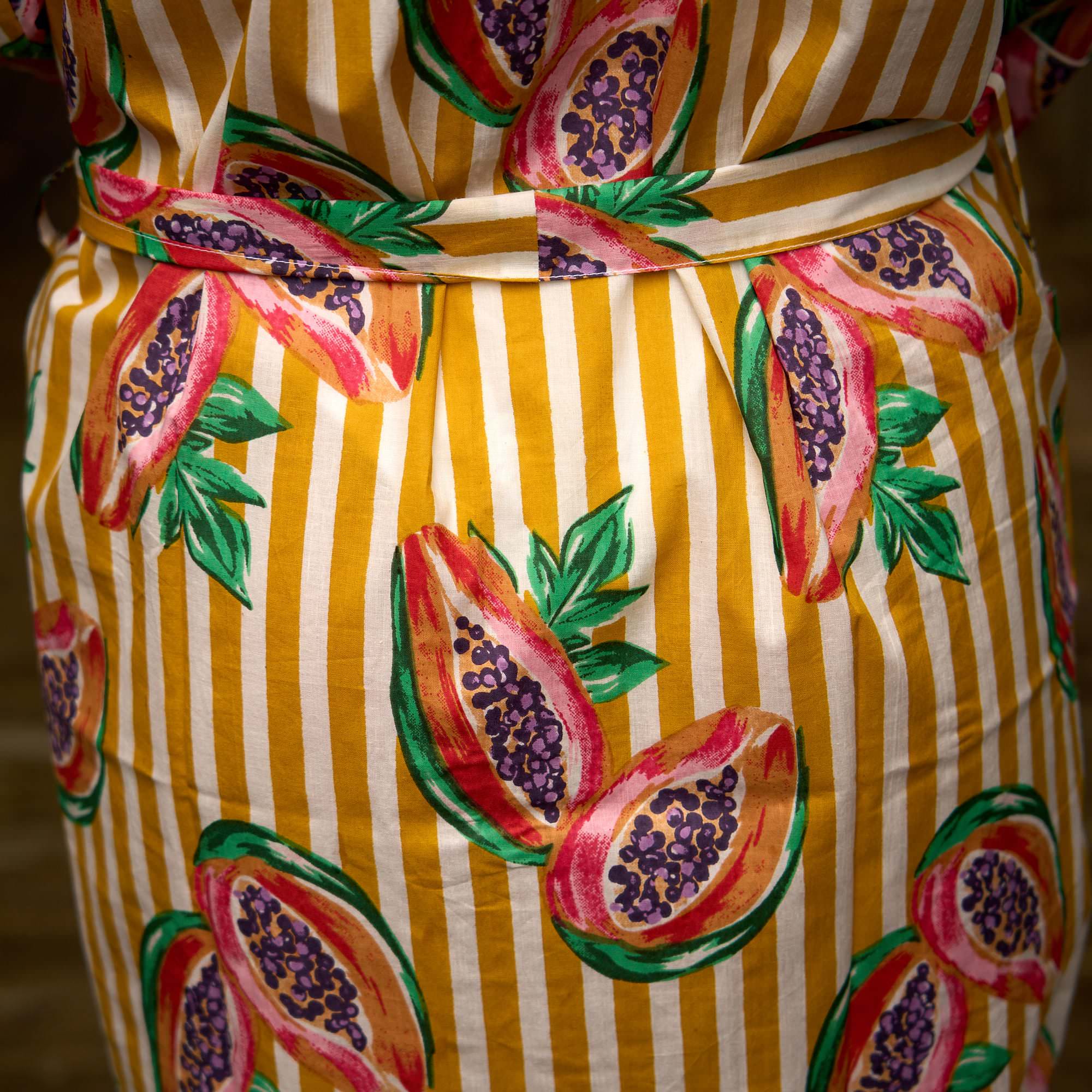Tropical Sunshine Kimono – Cotton Robe for Beach & Lounge Vibes