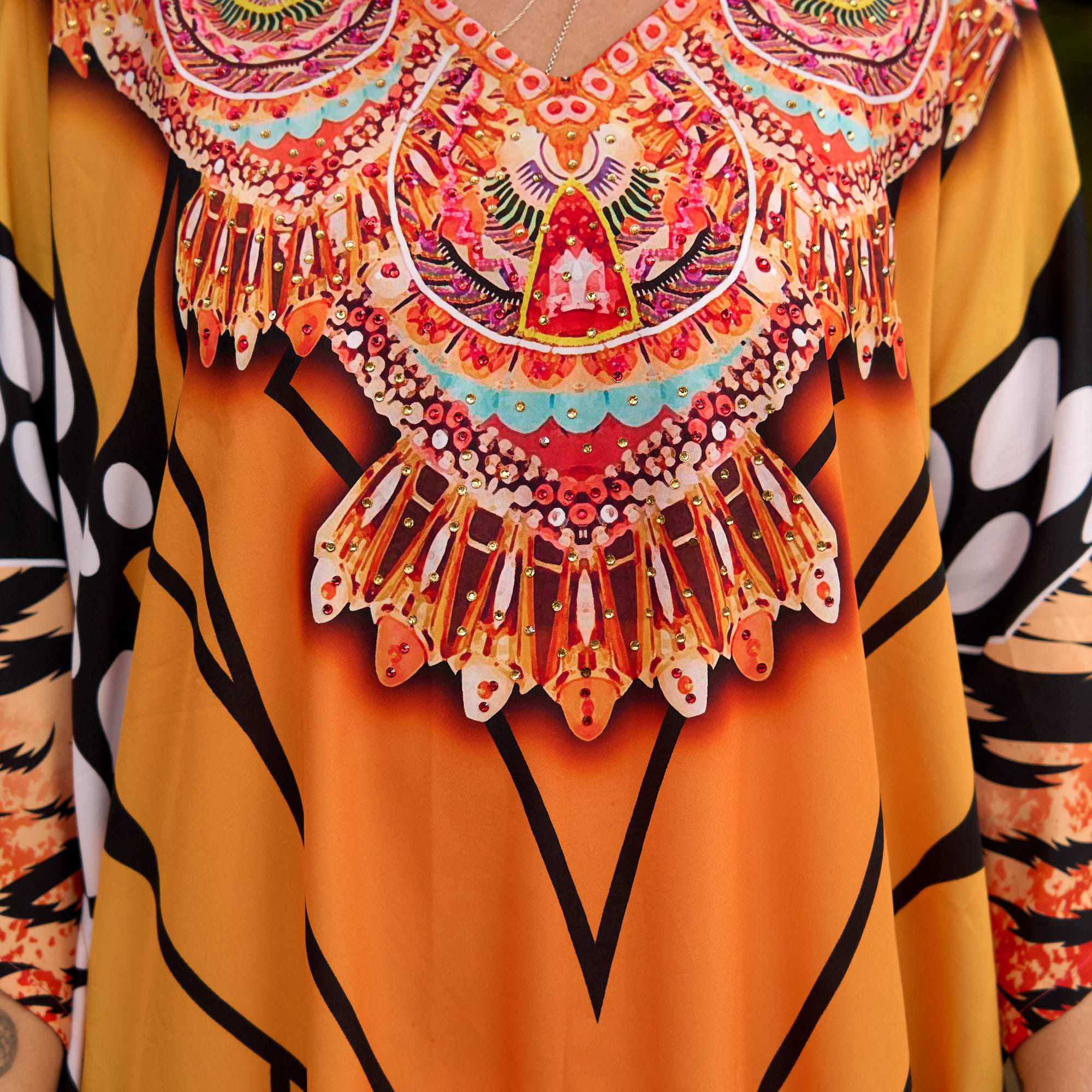 Summer Vibes Silk Kaftan