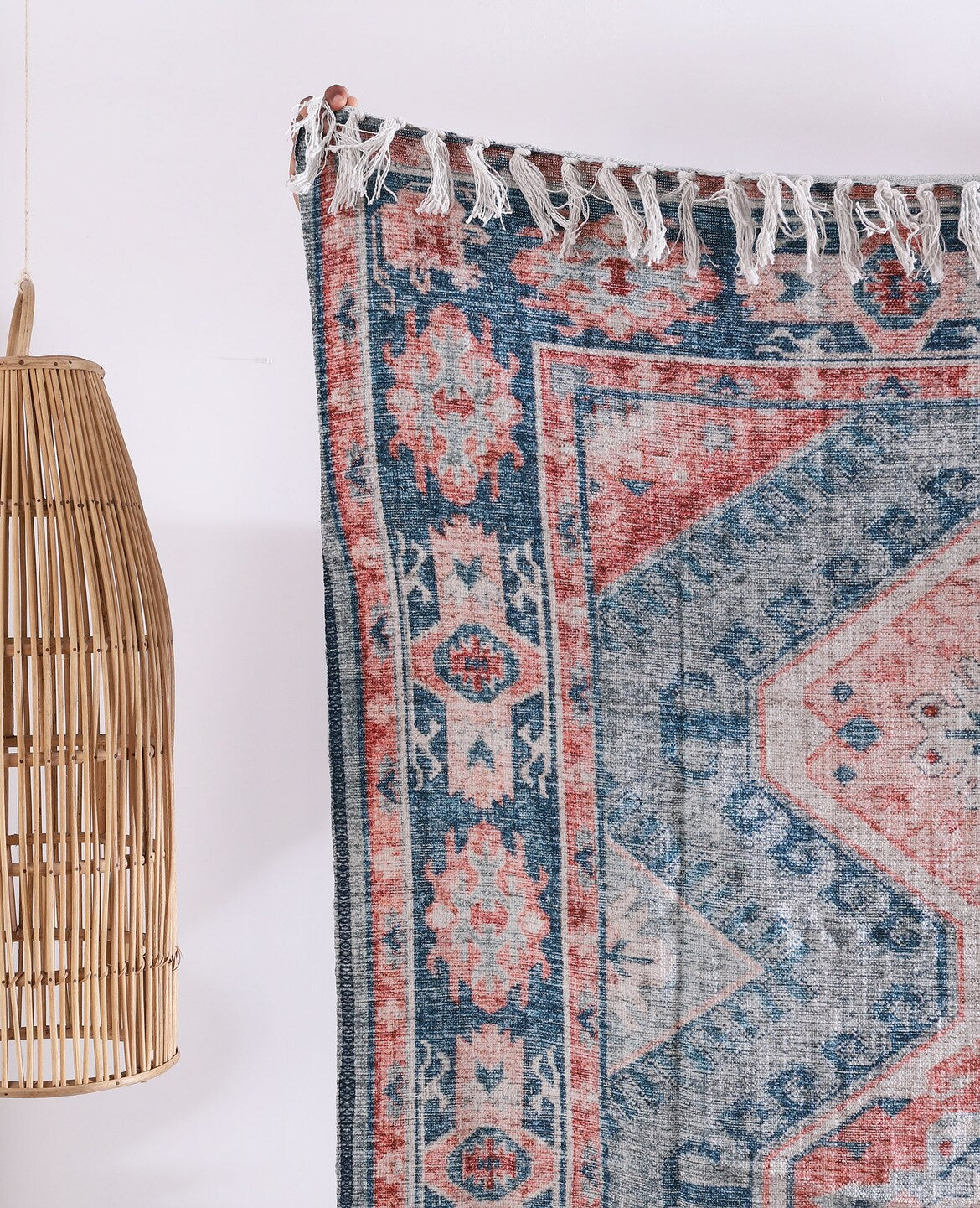 Rustic Wool Rug Luxury Rustic Wool Rug - Home Decor (Blue)