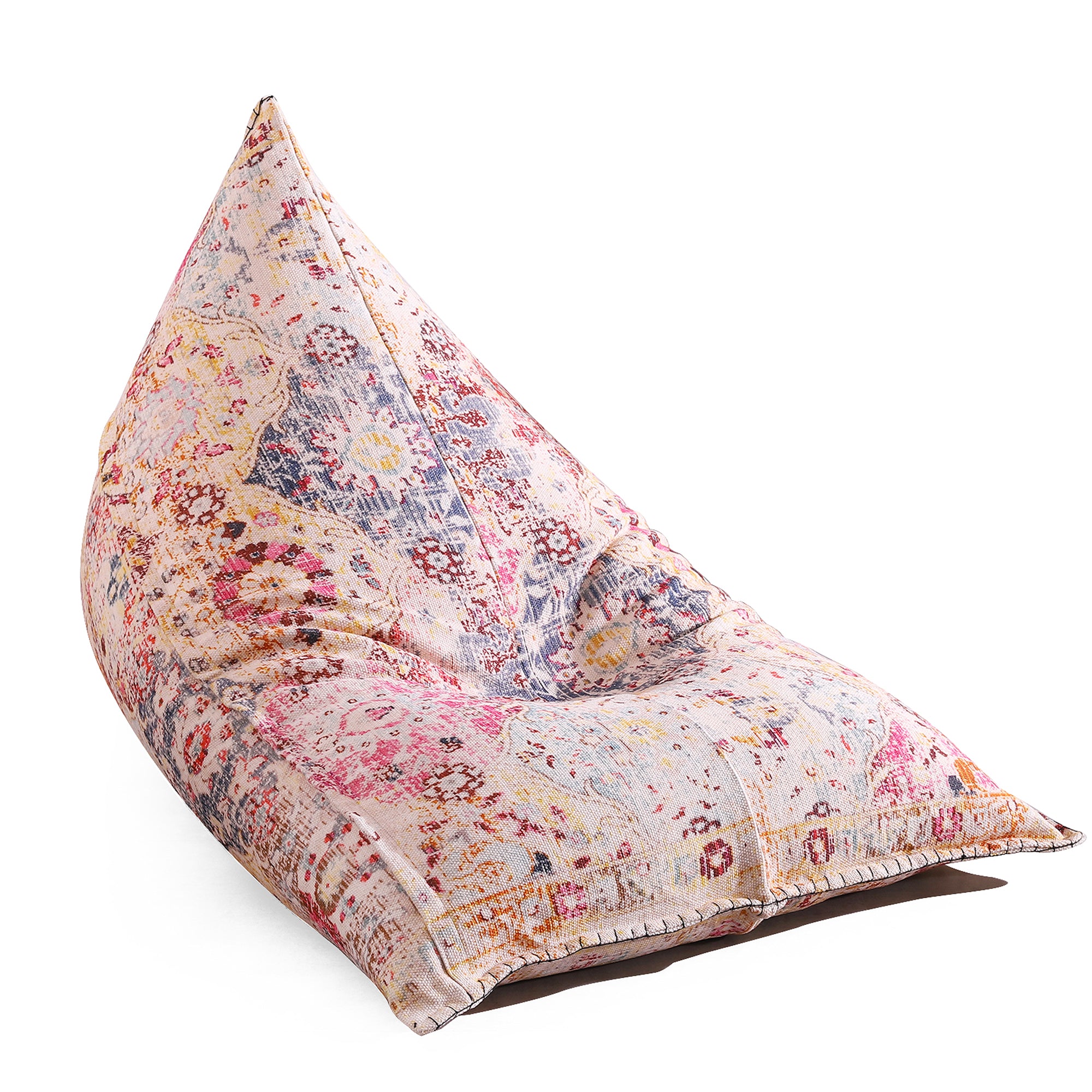 "Moroccan Boho Enchantment" - Handmade Bean Bag Cover