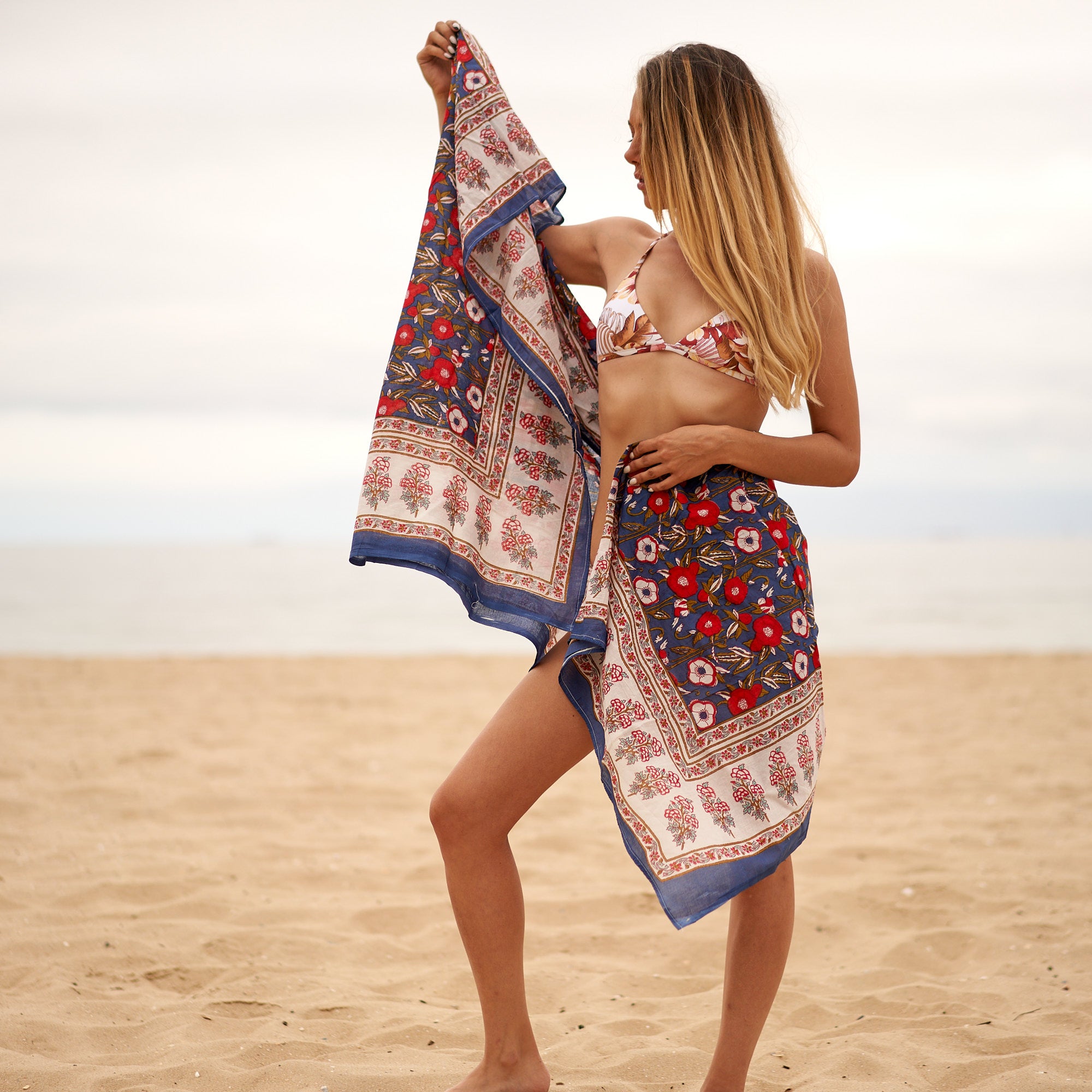 'Soak Up the Sunshine' 100% Cotton Sarong