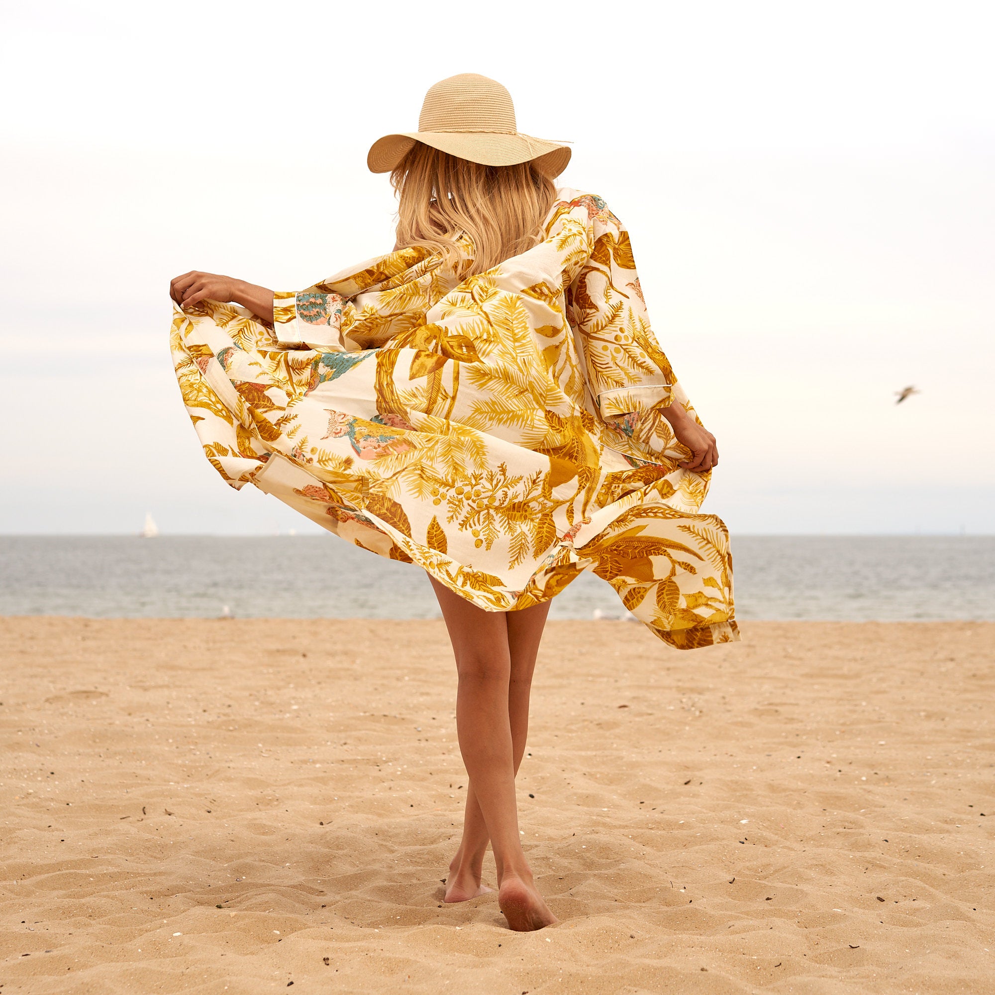 'Sublime Summer ' 100% Cotton Kimono