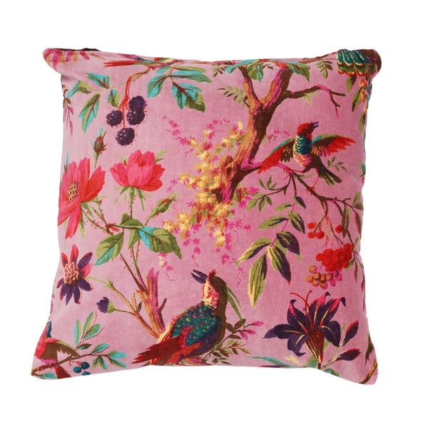'Paradise Wings' 100 Cotton Velvet Cushion Cover