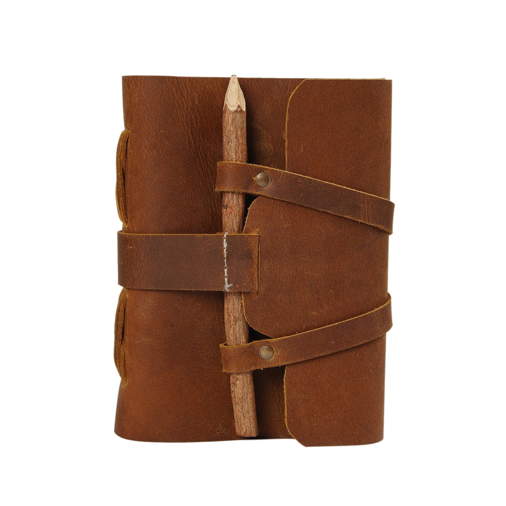 Vintage Leather Journal - Penning Down Heritage