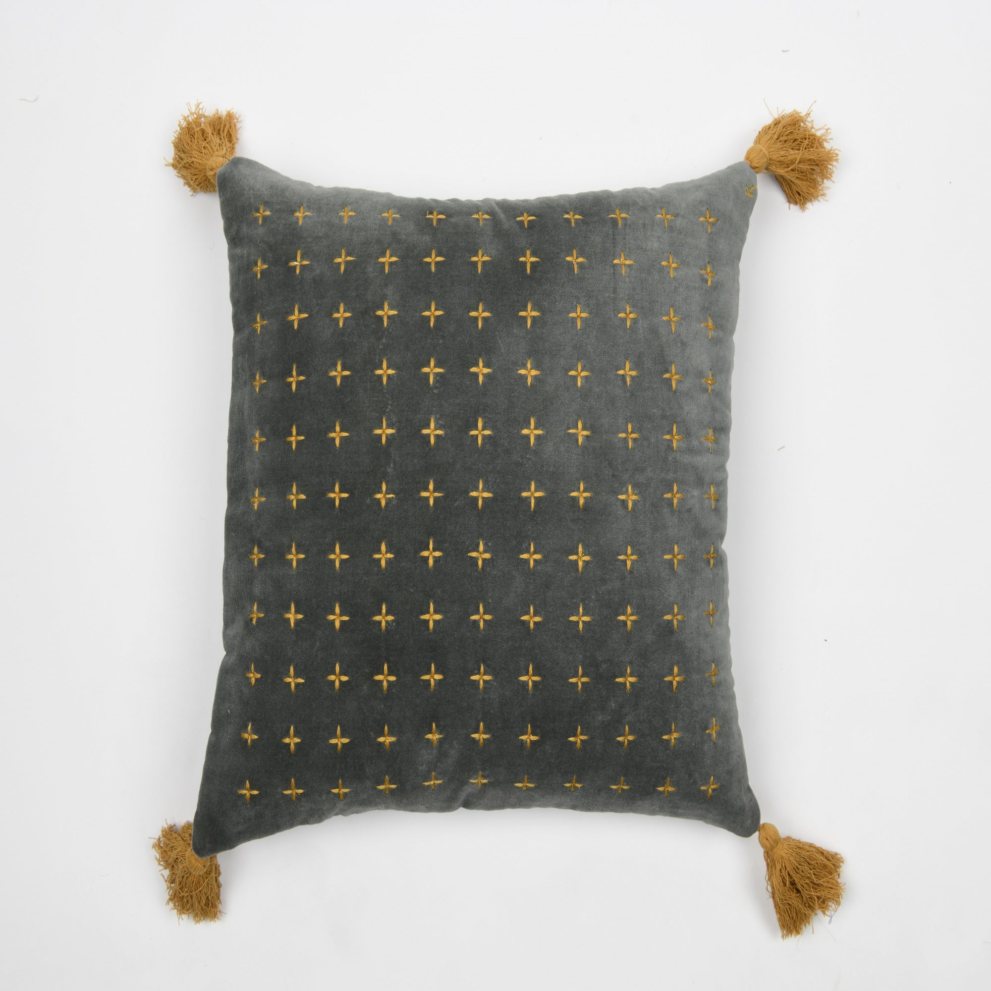 'Moroccan Escape' Hand-Woven Cotton Wool Cushion Cover