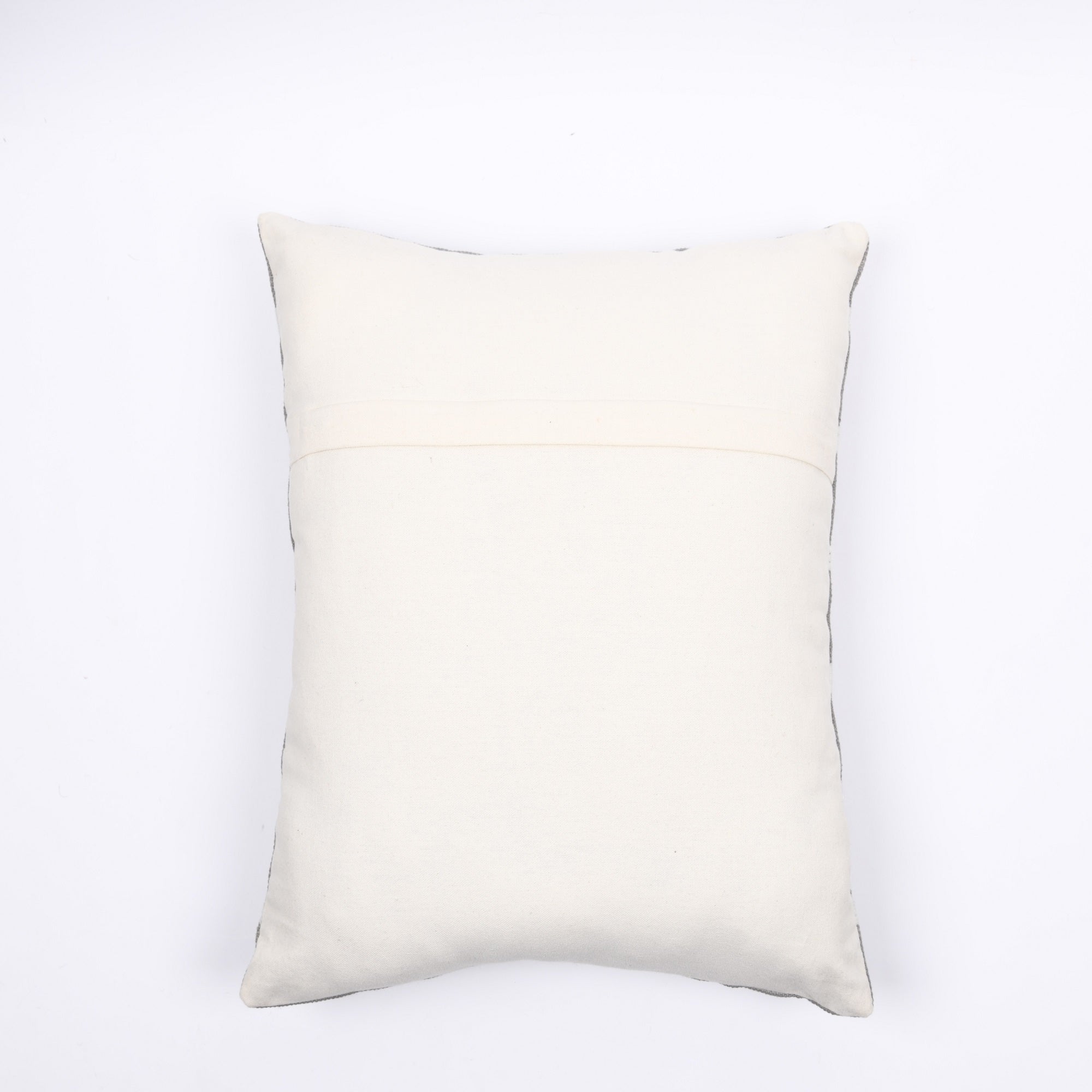 'Country Oasis' Hand-Woven Cotton Wool Cushion Cover