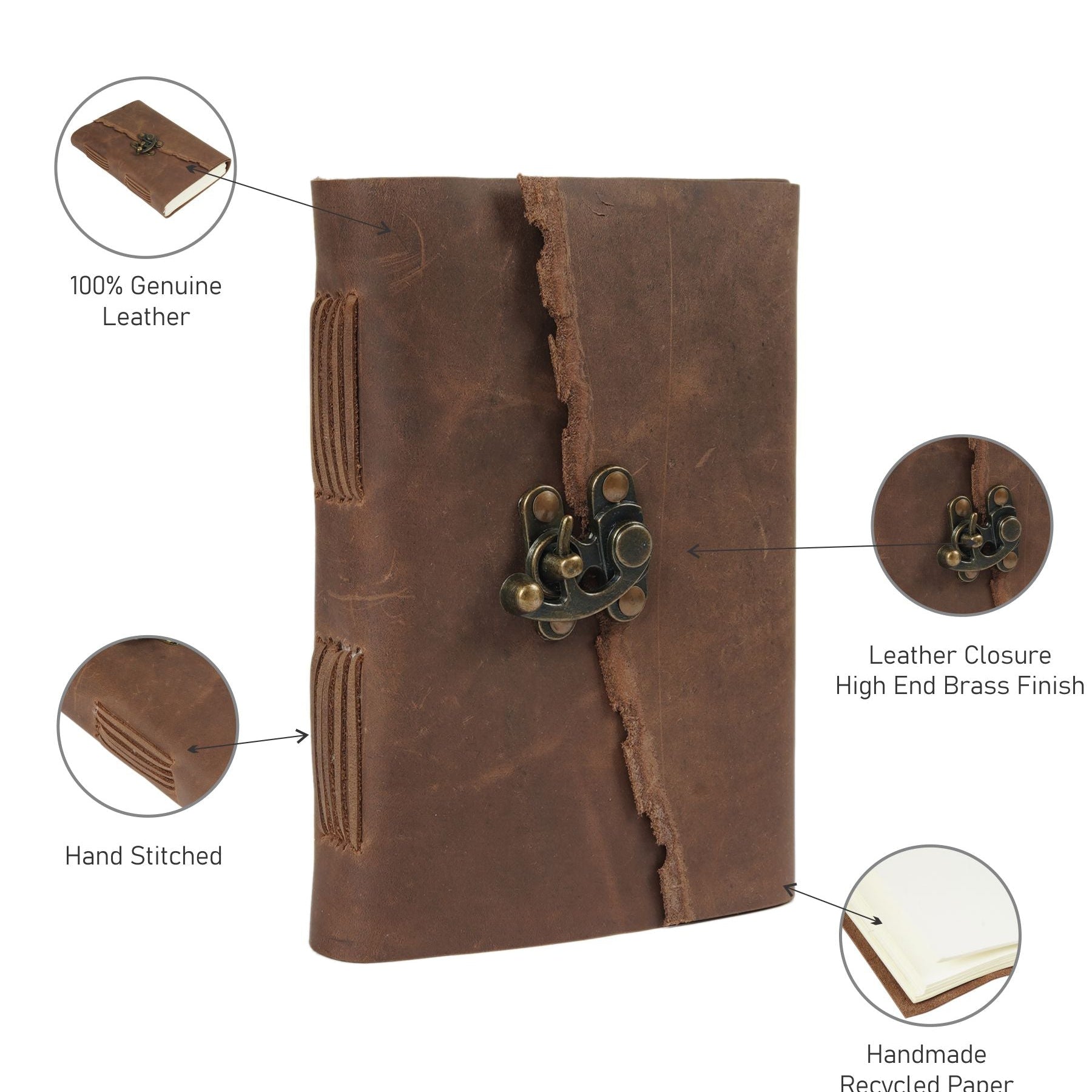 Artisan's Delight: Genuine Leather Journal