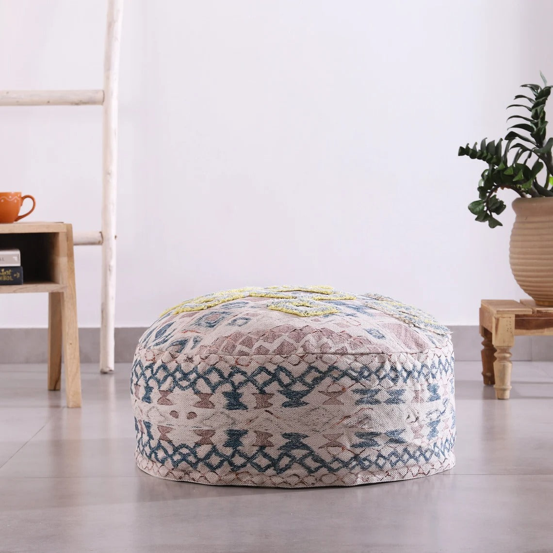 Stunning Moroccan Cushion Cover, Pouf, Beanbag, Yoga Meditation Cushion, Ottoman, Footstool, Home Decor Gift, Kilim Floor Cushion