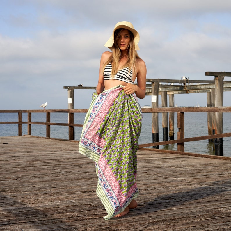 'Summer Queen' 100% Cotton Sarong