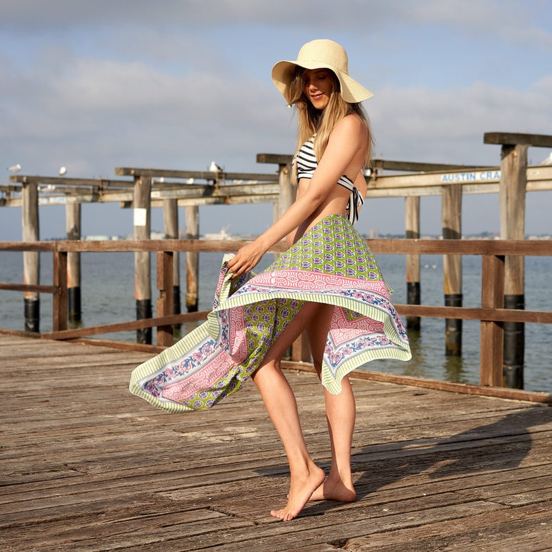 'Summer Queen' 100% Cotton Sarong