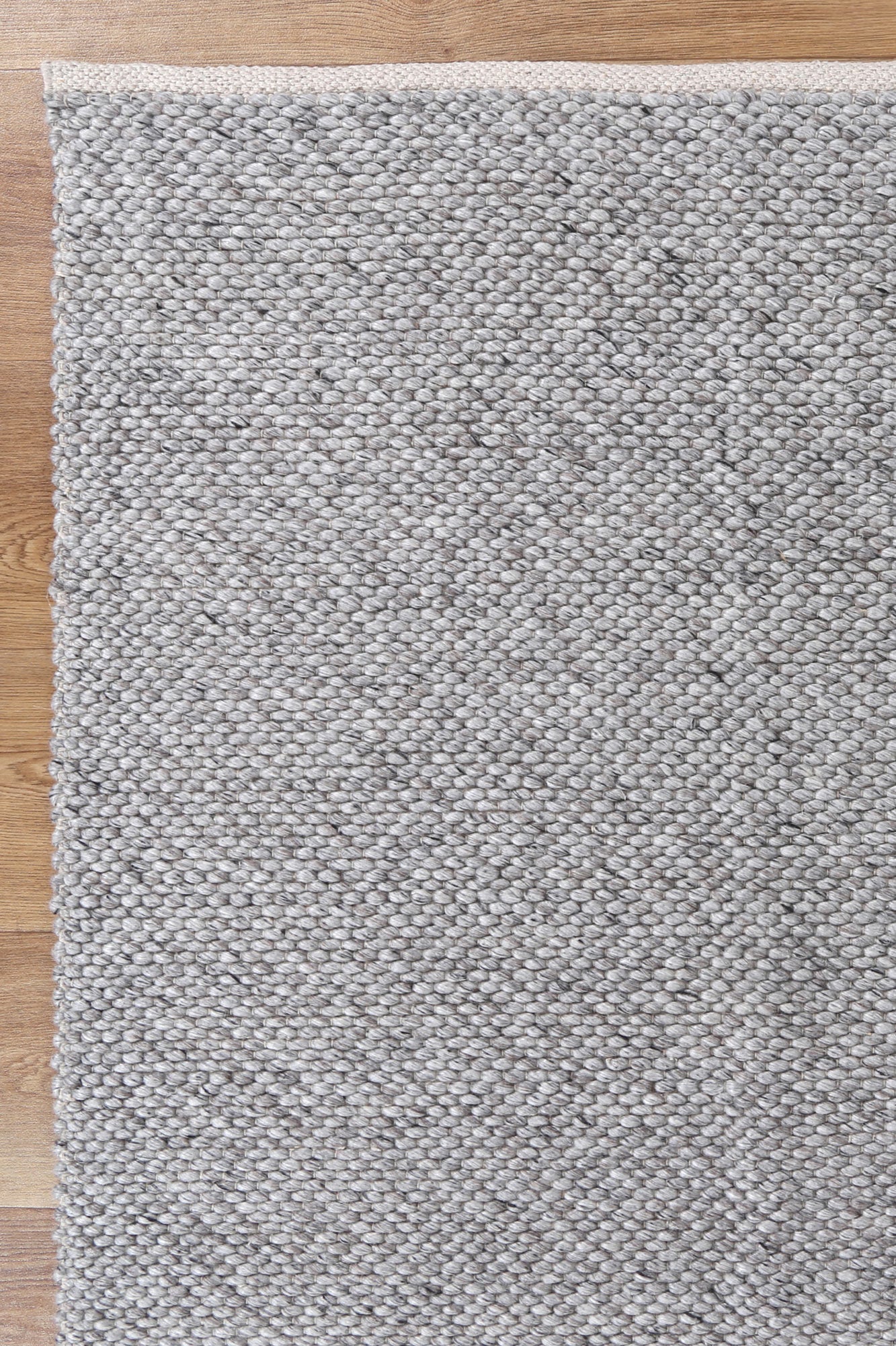 Tangier Modern Wool In Grey Rug