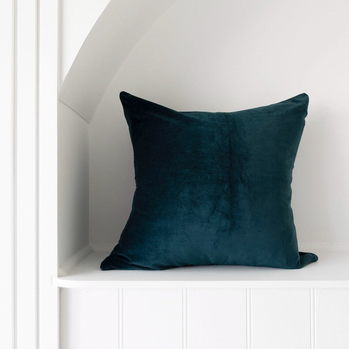 Linen Connections Luxury Velvet Cushion Covers - Dark Green
