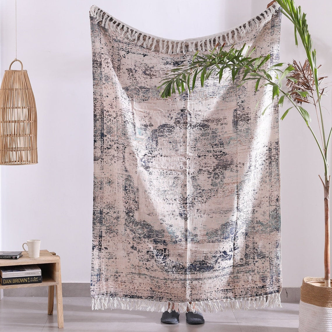 Chic Picnic Throw Blanket Quilt - Versatile Gift | Bohemian Home Accent