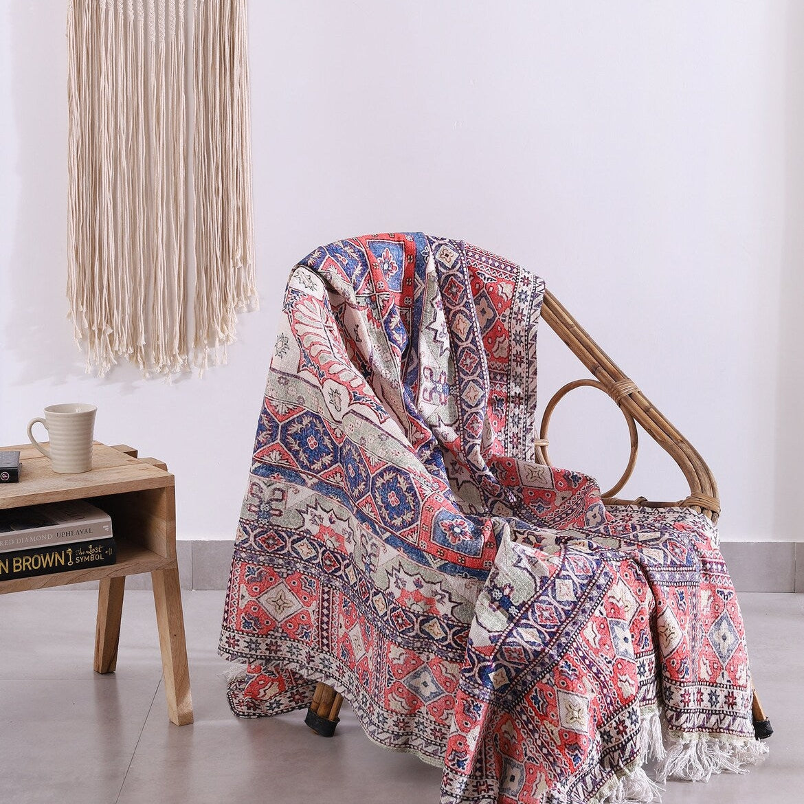Boho Picnic Throw Blanket Quilt - Stylish and Cozy | Meaningful Gift Choice