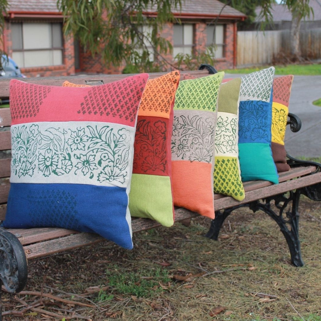 'Comfort Nook' 100% Cotton Linen Cushion Cover